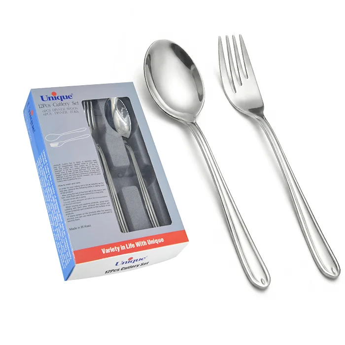 سرویس قاشق و چنگال 12 پارچه یونیک کد 5815-3