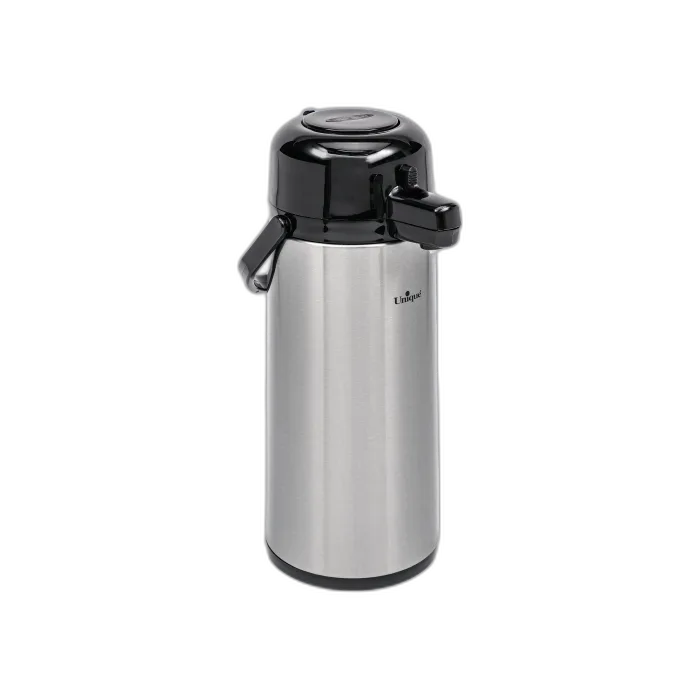 فلاکس بدنه استیل شیشه دار یونیک گنجایش 2.5 لیتر کد 9101