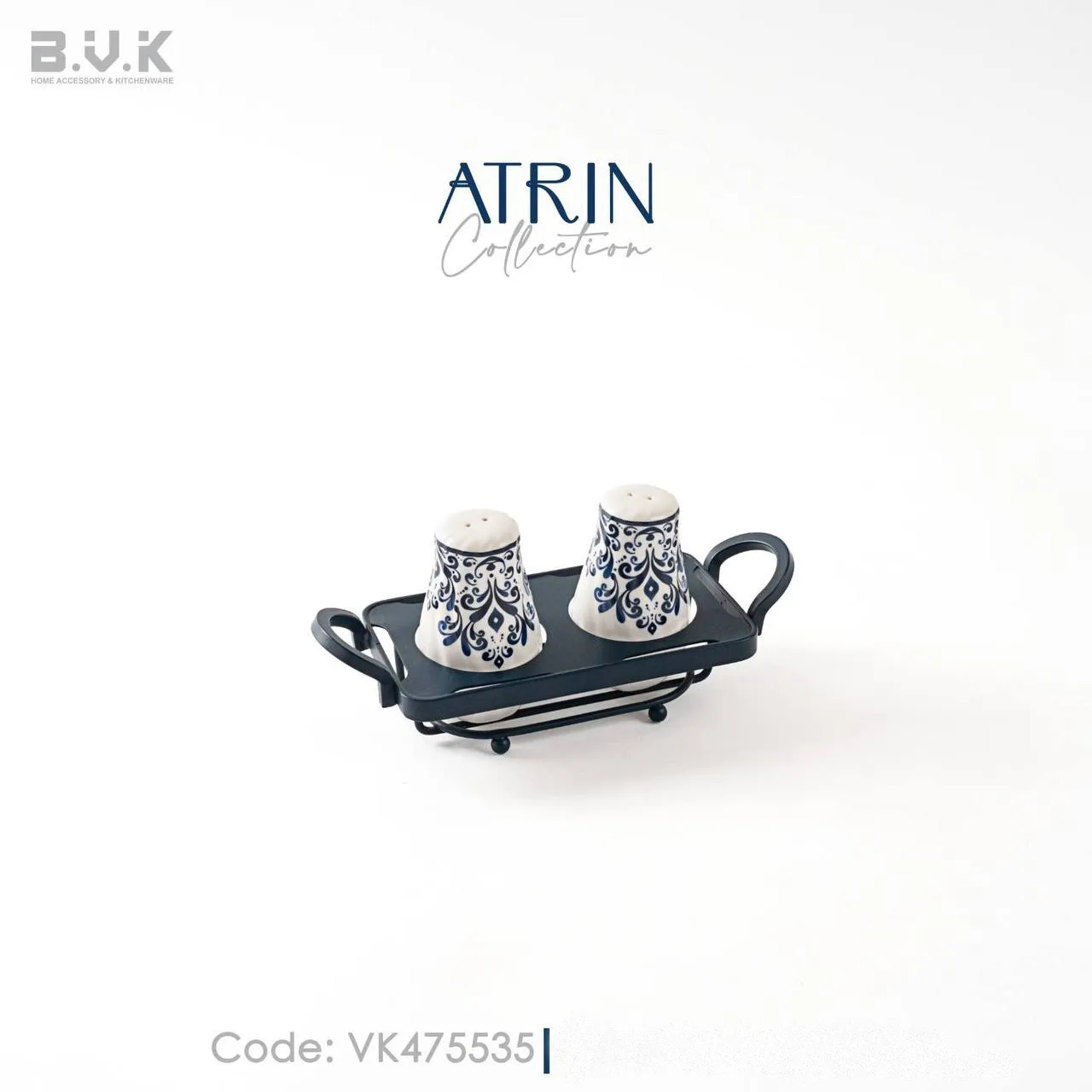 نمک و فلفل پاش بی وی کی مدل آترین کد 475535